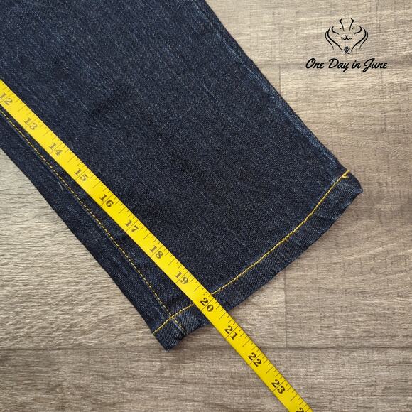 Roca Wear Juniors Cropped Jeans Size 7 - Picture 5 of 6